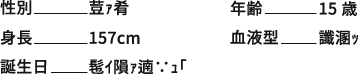 プロフィール