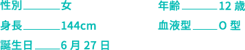 プロフィール