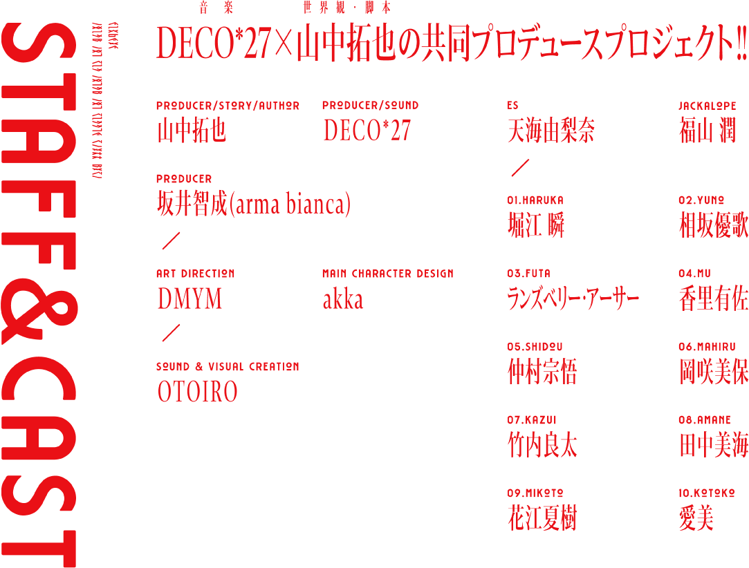 STAFF/CAST